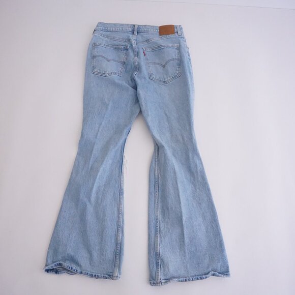 Levi's Light Blue Flare Jeans - Picture 12 of 16